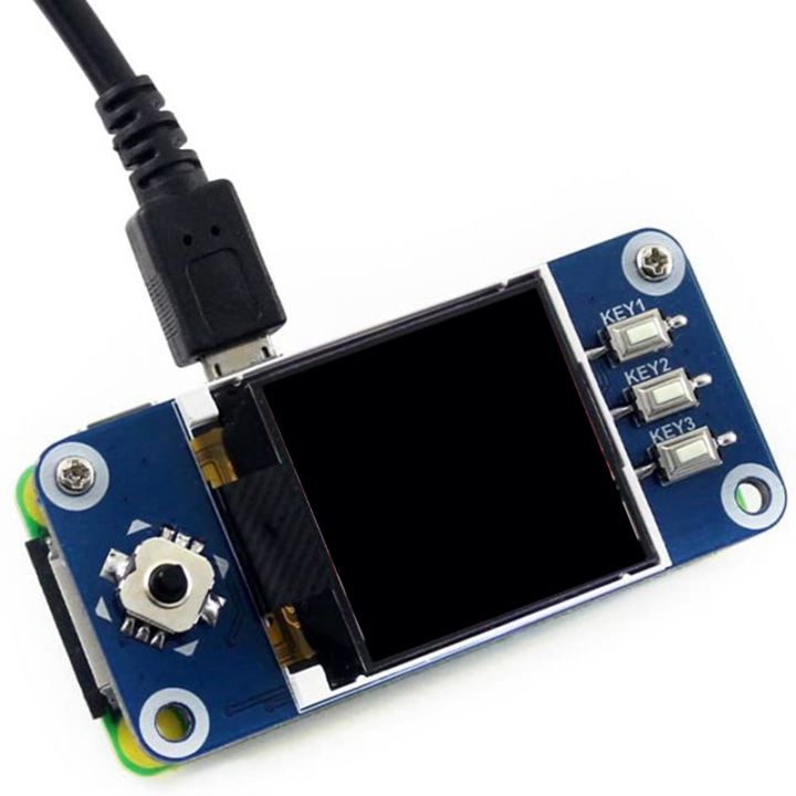 waveshare-1-44-inch-lcd-display-hat-for-raspberry-pi-2b-3b-3b-zero-zero-w-128x128-pixels-spi-interface-led-backlight-3-3v