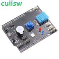 DHT11 LM35อุณหภูมิความชื้น Sensor Multifunction Expansion Board Adapter สำหรับ Arduino UNO R3 RGB LED IR Receiver Buzzer I2C