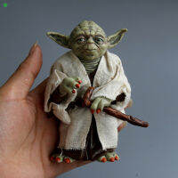 โมเดลหุ่นพีวีซี PUR Yoda สำหรับเด็ก,รูปแกะสลักสำหรับสะสมอะนิเมะท่าภาพยนตร์