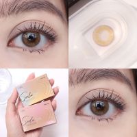 คอนแทคเลนส์เกาหลี IDOLLENS SOELA EYE COTTON BROWN รุ่น Limited