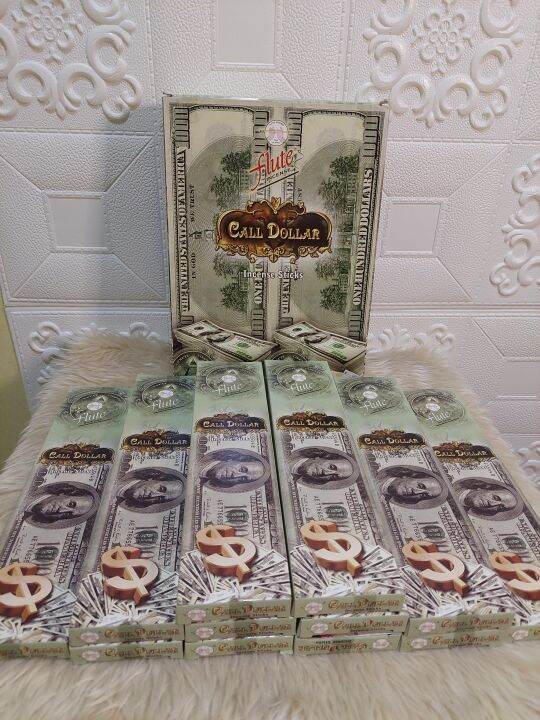 Flute Incense Pack Call Dollar (20 sticks) Lazada PH