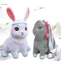 ของเล่นนุ่มๆ Junya Wu Xian Bunny Grandmaster Of Demonic Lan Wang Ji หมอนของเล่นนุ่มนิ่มยัดไส้ตุ๊กตาผ้าของเล่น Mo Dao Zu Shi