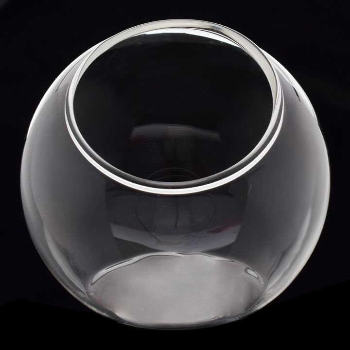 terrarium-ภาชนะบรรจุตั้งโต๊ะคุณภาพสูงกระถางดอกไม้รูปร่างของโลกลูกบอลแก้ว