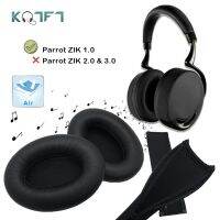 ┅ KQTFT DIY Replacement EarPads for Parrot ZIK 1.0 1 Headset Earmuff Stretch Cover Cushion Cups Bumper Headband Sleeve Washable