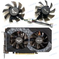 RTX2060 ASUS GTX1650 1660 TUF การ์ดจอพัดลมทำความเย็น T128015BU/FD8015U12D (ของแท้และของแท้รับประกัน3ปี