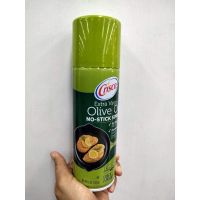 สั่งเลย Happy Sale? Crisco Olive Oil Spray Extra น้ำมันมะกอก ธรรมชาติ 141 มล. มีจำนวนจำกัด