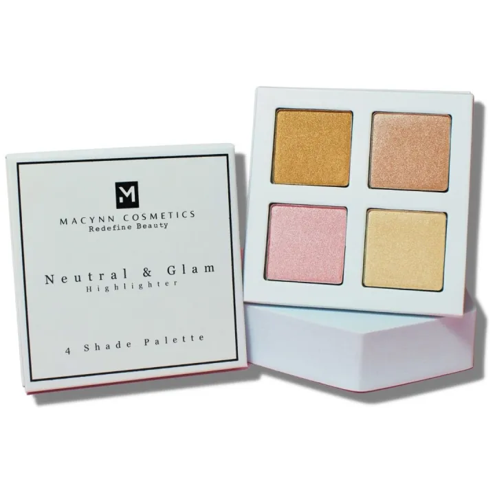 Macynn Neutral & Glam Highlighter Palette Powder Highlighter Lazada PH