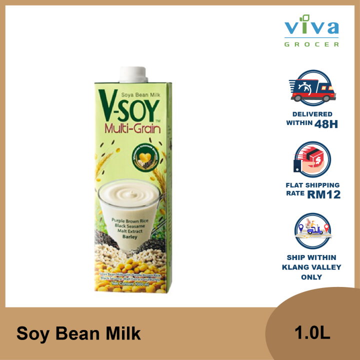 V Soy Multi Grain Soya Bean Milk L Lazada