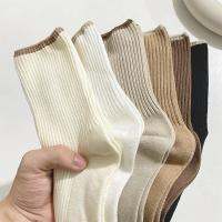 [COD] Cant afford the ball autumn mens long womens retro striped mid-tube sports heaps trendy all-match cross-border
