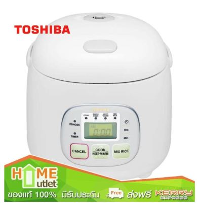 TOSHIBA หม้อหุงข้าวดิจิตอล 0.54 ลิตร สีขาว รุ่น RC-5MM(WT)A