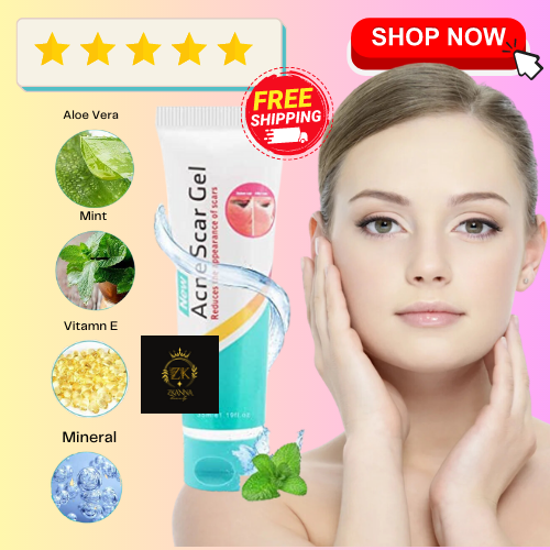 Effective Acne Scar Gel Reduces the Appearance of Scars Helps fade hyperpigmentation caused by
