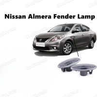 Hardingsun รถ NISSAN LIVINA ALMERA NV200 Navara Serena Sylphy Latio Xtrail ไฟกันชนรถยนต์มาร์กเกอร์ด้านข้างไฟสัญญาณ LAMPU X-Trail