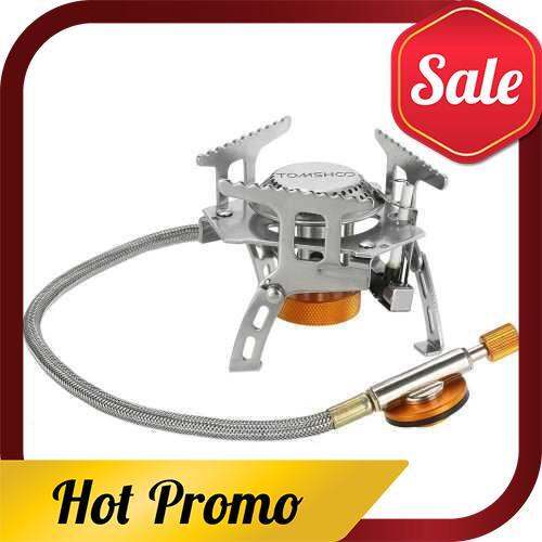 TOMSHOO Outdoor Camping Stove Kit Ultralight Compact Foldable