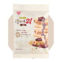 ?สินค้าขายดี? [CrispyChoco 1pk=150g]ขนมเกาหลี GRAIN CRISPY ROLL 곡물그대로 ทำจากธัญพืช 21ชนิด สอดไส้ครีมชีสบรรจุ คริสปี้โรลเกาหลี 150G//180G