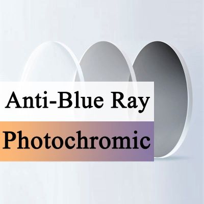 Anti and Photochromic Optical Myopia Presbyopia Scratch-resistant 1.56 1.61 1.67