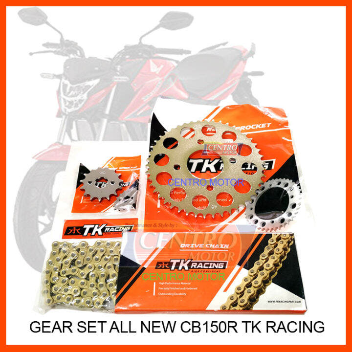 GEAR SET CB150R/ALL NEW CB150R TK RACING, GEAR PAKET HONDA CB150R TK