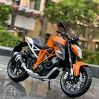 (ร้อน) Maisto 1:12 KTM 1290 Super Duke R รถจักรยานยนต์รุ่นจำลอง Diecast โลหะของเล่นรถจักรยานยนต์รุ่นคอลเลกชันของขวัญเด็ก