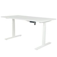 โต๊ะทำงานปรับระดับ ERGOTREND SIT 2 STAND GEN2 150 ซม. สีขาว โต๊ะทำงาน STANDING DESK ERGOTREND SIT 2 STAND GEN2 150CM WHI