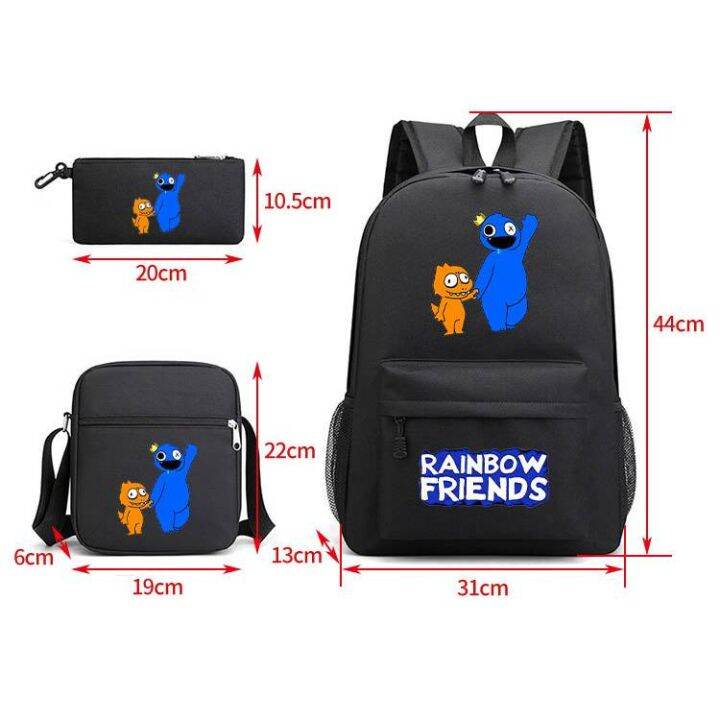 hz-roblox-rainbow-friends-3in1-bag-suit-backpack-shoulder-bag-pencil-case-school-gift-for-kids-large-capacity-zh