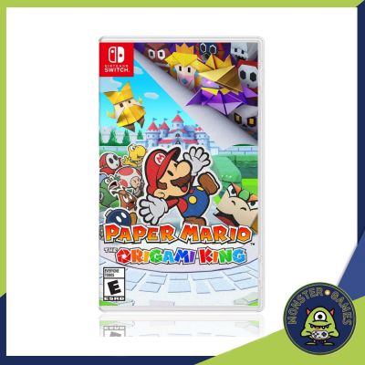 Paper Mario The Origami King Nintendo Switch Game แผ่นแท้มือ1!!!!! (Mario Paper Switch)