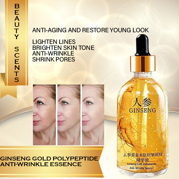 Ginseng Infused Anti-Wrinkle Polypeptide Serum - Niacinamide Powered ...