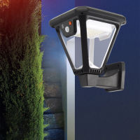 Motion Sensor Solar Wall Light Motion Sensor โคมไฟภูมิทัศน์พลังงานแสงอาทิตย์กันน้ําสําหรับสระว่ายน้ําสวนลาน