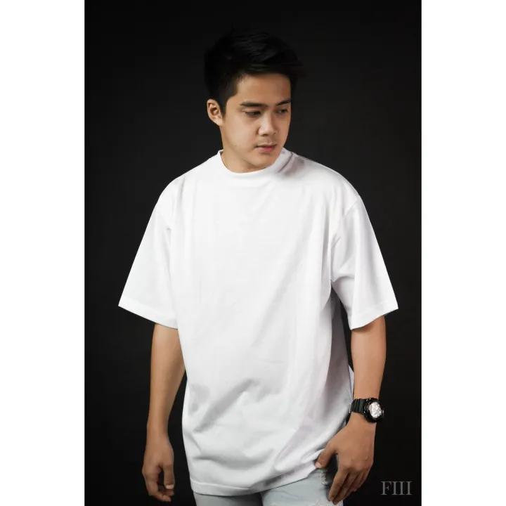 Mens Premium Heavyweight, Pro club Plain Shirt (White) | Lazada PH