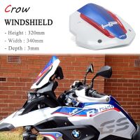 Motorcycle Front Windshield FOR BMW R1250GS HP R 1250 GS Adventure R 1250 GS HP Windscreen Airflow Wind Deflector 2018 2019 2020