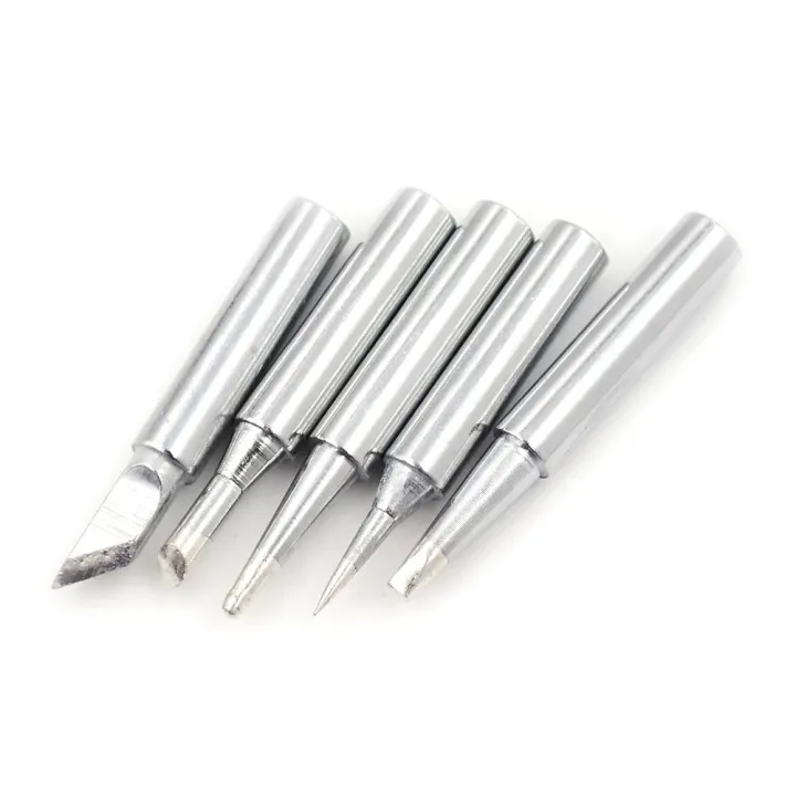 Blowing Nien 5 Buah 936 Setrika Solder Kuningan Elektrik Ujung Solder