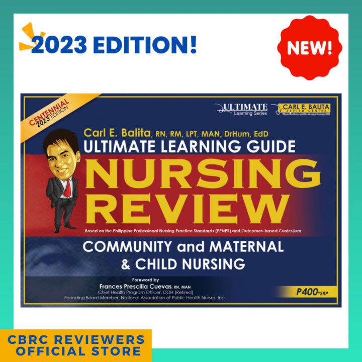 2023 CBRC NURSING NLE REVIEWER ULG FOR COMMUNITY AND MATERNAL & CHILD