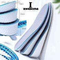 ❇ High Quality High-Elastic Increase Height Insoles Hreathable Sport Sole Pad PU Material Height Increase Insoles Gor men Women