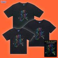 Universal Studios Casper Family Men Women Crop &amp; Kids T-Shirt Glow in the dark -เสื้อยืดครอบครัวยูนิเวอร์แซล สตูดิโอ แคสเปอร์ ผีน้อยน่ารัก เรืองแสงในที่มืด  สินค้าลิขสิทธ์แท้100% characters studio