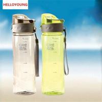 CJ024 new Sports water bottle Portable Plastic Outdoor Camping water bottles sport bottle 620ML