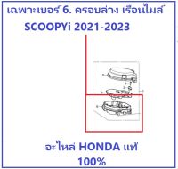 ครอบล่างเรือนไมล์ Scoopyi 2021-2023 ครอบไมล์ส่วนล่าง Scoopyi 2021-2023 อะไหล่ HONDA แท้ 100%