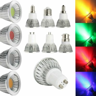 E12 E14 E27 B22 GU10 GU5.3 LED Spotlight Bulb Dimmable COB 6W 9W 12W Energy Saving Ultra Bright Lamp Home Party AC 110V 220V