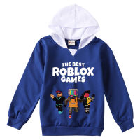 [ในสต็อก] RO-LOXS Hoodies เสื้อกันหนาวเด็กหนุ่มๆสาวๆเกาหลีผ้าฝ้ายผสมการ์ตูนใหม่แขนยาวเด็กเสื้อยืดฤดูใบไม้ผลิฤดูใบไม้ร่วงเด็กเสื้อผ้า