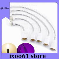 ixoo61 store Flexible E27 to E27 LED Lamp Base Bulb Socket With 18CM 28CM 38CM 48CM 58CM Extension Light Holder Converters