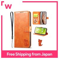 AQUOS เคส WISH3 AQUOS Wish 3เคส A302SH หนังสือคู่มือ SH-53D อะควอสคมชัด WISH 3เคสอะควอสคมชัด Wish SH-53D อะควอสคมชัด Wish3เคสโทรศัพท์น่ารักตัวละครเคสมือถือแมวยิ้มรอยยิ้มเคสป้องกันลายแมวแอนิเมชั่น...