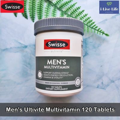 วิตามินรวม สำหรับผู้ชาย Mens Ultivite Multivitamin 120 Tablets - Swisse