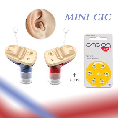 ZZOOI Soroya OTC Best CIC Hearing Aid Mini Invisible Ear Sound Amplifier ITC Hearing Amplifier Enhancer Wireless Portable For Adults