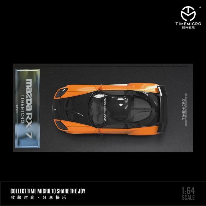 pre-order-time-micro-1-64-mazda-rx-7-veilside-fast-and-furious-diecast-model-car-for-collection-amp-display