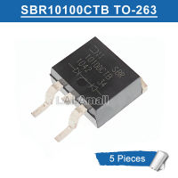 5Pcs MBR10100CL TO-263 MBR 10100 CL TO263 SMD 10A/100V Schottky Barrier Rectifier ใหม่ Original IC