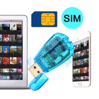 【CW】 USB SIM Copy/Cloner Kit SIM Card Reader GSM CDMA SMS Backup   CD Card Reader