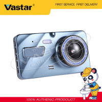 Vastar 1080 จุดรถDVR Dashกล้องมองหลังกล้องสองวิดีโอFull HD 3.6 รอบบันทึกการมองเห็นได้ในเวลากลางคืนG-Sensorมุมกว้างdashcam