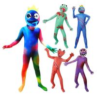 Rainbow Halloween Costume Kids Halloween Cosplay Friends Costume Horror Game Pretend Game All Purpose Kids Fun Popular Cosplay Costumes For Easter Props landmark