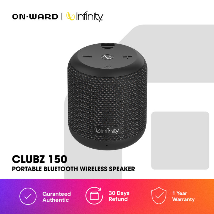 INFINITY CLUBZ 150 Portable Bluetooth Wireless Speaker Lazada PH