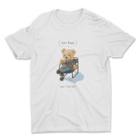 AIDEER Bear Collection เสื้อสกรีนลายหมี เสื้อลายตุ๊กตาหมี มีทั้งสีขาวและสีดำ Just Relex and "Chill out"