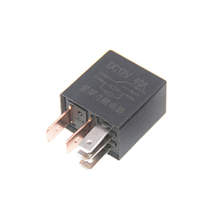 Tumato DC 12V 40A Rated Current 1NO 1NC SPDT 4/5 Pins Car Automotive ...