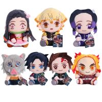 【CC】 Anime Demon Slayer Kamado Tanjirou Rengoku Shinjurou Agatsuma Zenitsu Tsuyuri Kanawo Tomioka Giyu Children 20CM