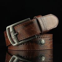 Mens Belt PU Alloy Square Buckle Business Belts Winter Pants Waistband Belts For Men Jean Belts